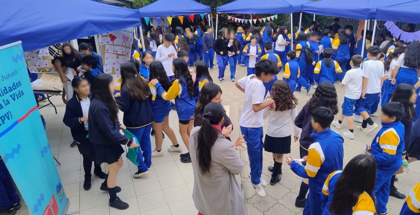 Realizan Feria Preventiva sobre sexualidad para los/as jóvenes